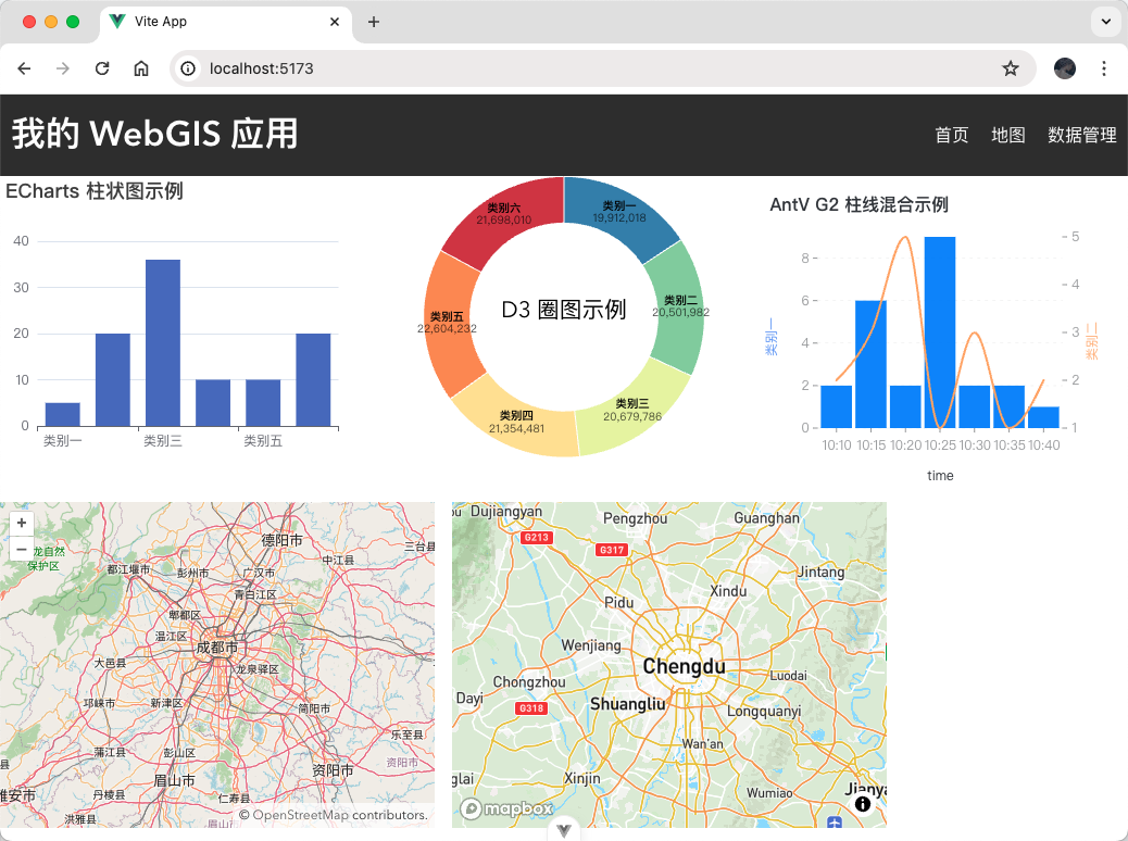 Mapbox 地图示例